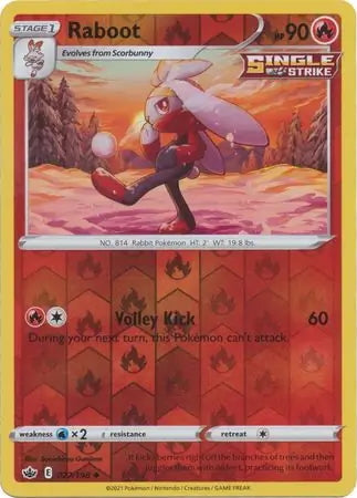 Chilling Reign Raboot #27/198 reverse holo
